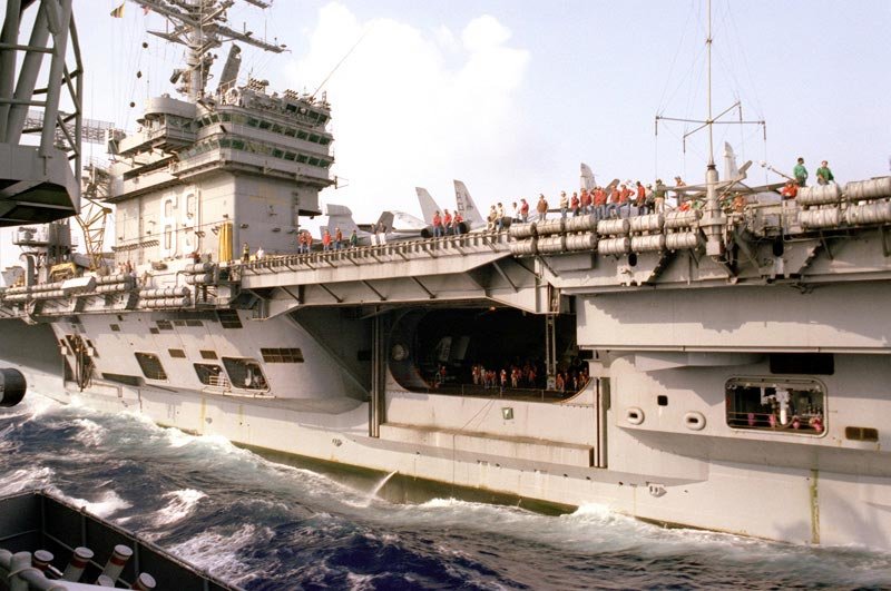 Uss Dwight D Eisenhower Cvn69 18 A4 Photo Print