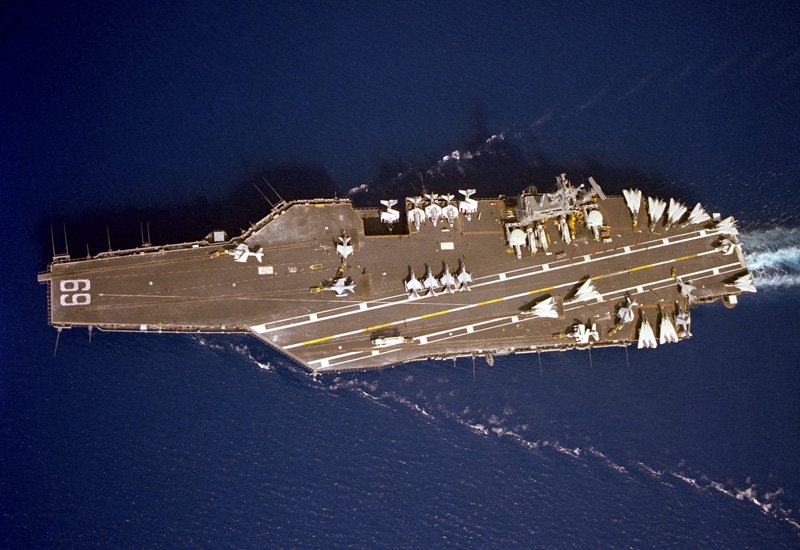 Uss Dwight D Eisenhower Cvn69 A4 Photo Print