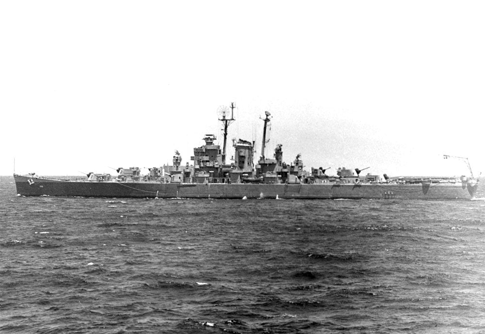 Uss Fargo Cl106 Light Cruiser Warship Usn A4 Photo Print