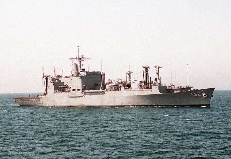 Uss Flint Ae32 Tae32 7 A4 Photo Print