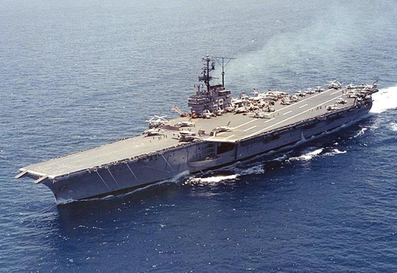 Uss Forrestal Cv59 Aircraft Carrier United States A4 Photo Print