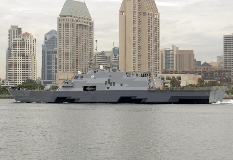 Uss Fort Worth Lcs3 Littoral Combat Ship 12 A4 Photo Print