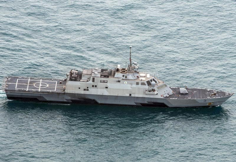 Uss Fort Worth Lcs3 Littoral Combat Ship 4 A4 Photo Print