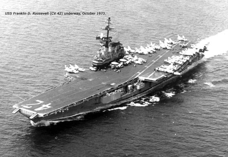 Uss Franklin D Roosevelt Cv42 Aircraft Carrier 4 A4 Photo Print