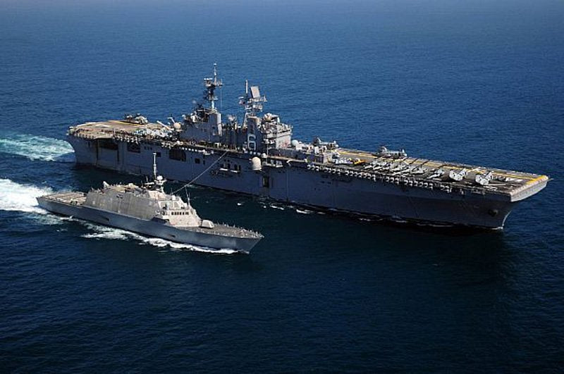 Uss Freedom Lcs1 4 A4 Photo Print