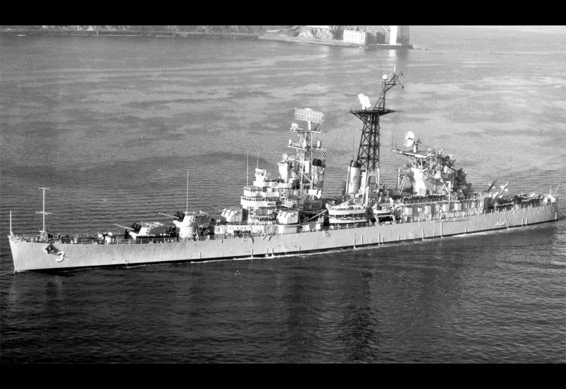 Uss Galveston Cl93 Cruiser United States A4 Photo Print
