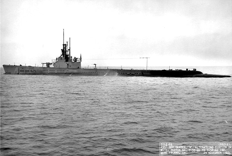 Uss Gato Ss212 A4 Photo Print