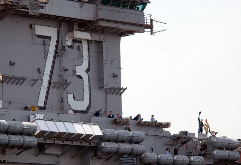 Uss George Washington Cvn73 12 A4 Photo Print