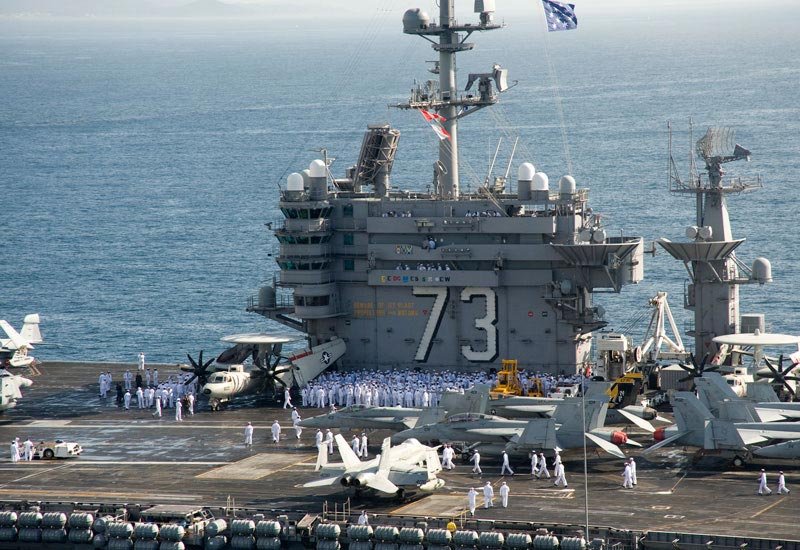 Uss George Washington Cvn73 17 A4 Photo Print