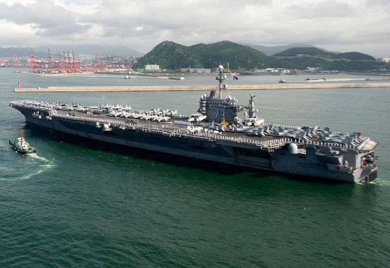Uss George Washington Cvn73 18 A4 Photo Print