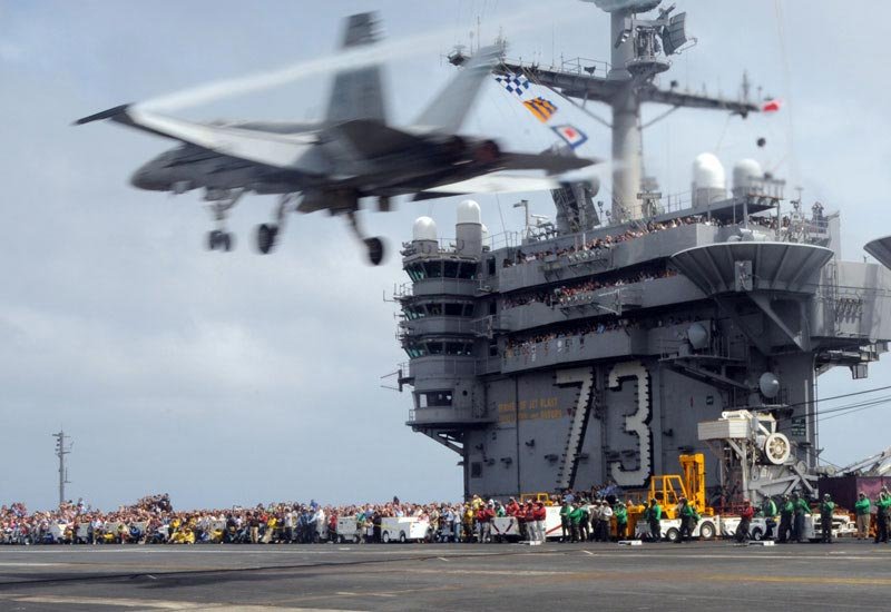 Uss George Washington Cvn73 8 A4 Photo Print
