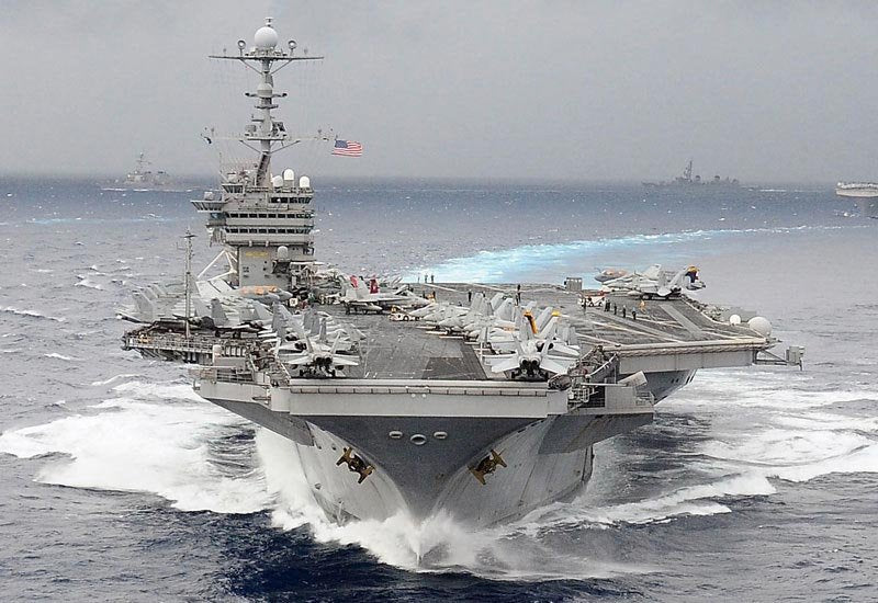 Uss George Washington Cvn73 9 A4 Photo Print