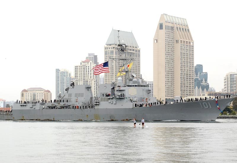Uss Gridley Ddg101 Guided Missile Destroyer United States 2 A4 Photo Print