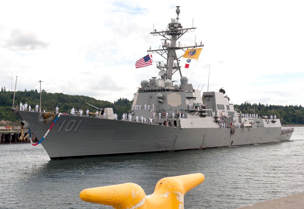 Uss Gridley Ddg101 Guided Missile Destroyer Us Navy A4 Photo Print