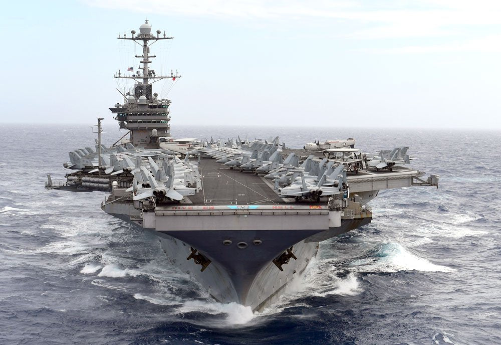 Uss Harry S Truman Cvn75 Nuclear Powered Aircraft Carrier Us Navy A4 Photo Print