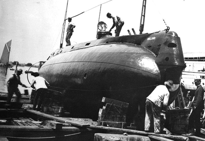 Uss Holland Ss1 A4 Photo Print