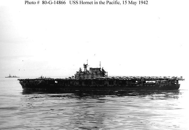 Uss Hornet Cv8 3 A4 Photo Print