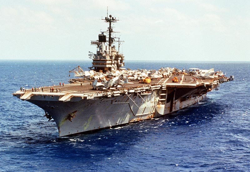 Uss Independence Cv62 3 A4 Photo Print
