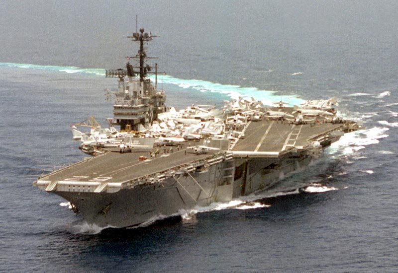 Uss Independence Cv62 A4 Photo Print