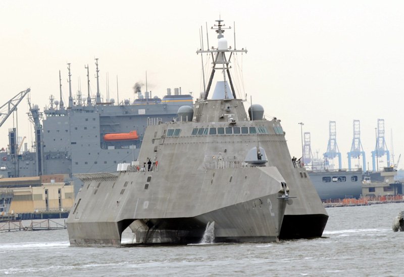Uss Independence Lcs2 15 A4 Photo Print