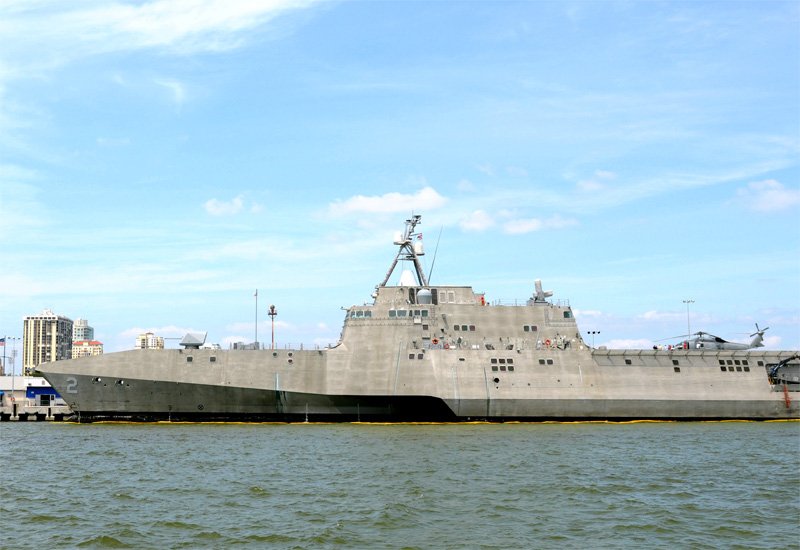 Uss Independence Lcs2 17 A4 Photo Print