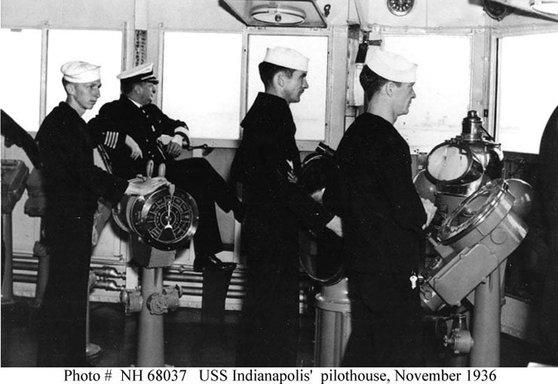 Uss Indianapolis Ca35 4 A4 Photo Print