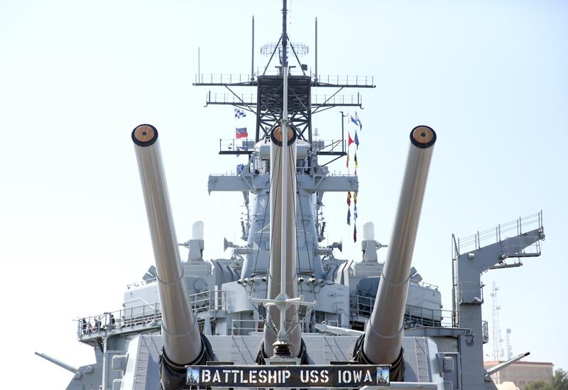 Uss Iowa Bb61 Battleship United States Navy 3 A4 Photo Print
