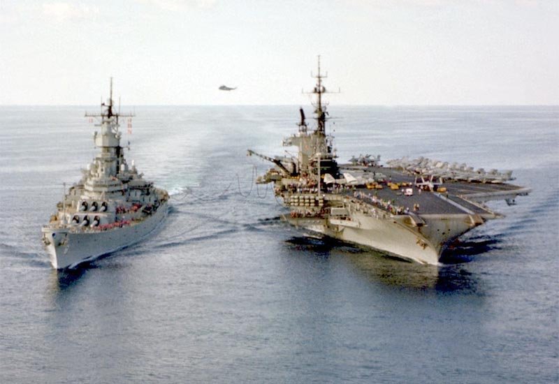 Uss Iowa Bb61 Battleship United States Navy 7 A4 Photo Print
