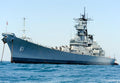 Uss Iowa Bb61 Battleship United States Navy A4 Photo Print