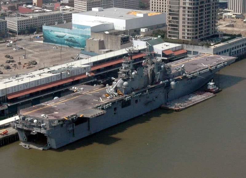 Uss Iwojima Lhd7 A4 Photo Print