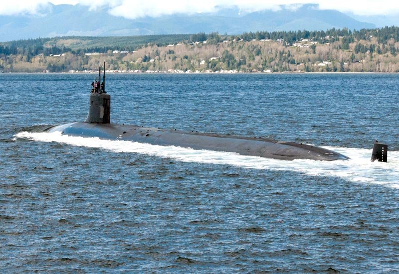 Uss Jimmy Carter Ssn23 Nuclear Attack Submarine United States A4 Photo Print