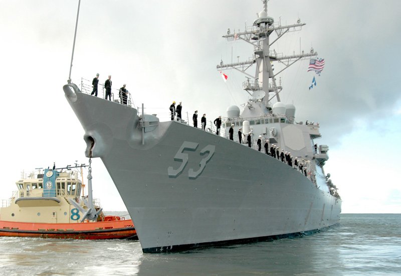 Uss John Paul Jones Ddg53 2 A4 Photo Print