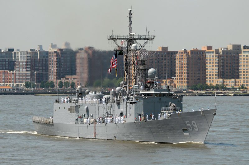 Uss Kauffman Ffg59 24 A4 Photo Print