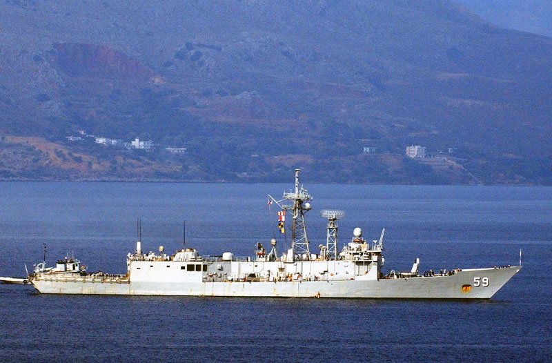 Uss Kauffman Ffg59 26 A4 Photo Print