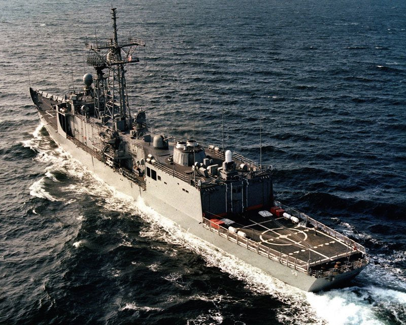 Uss Kauffman Ffg59 29 A4 Photo Print