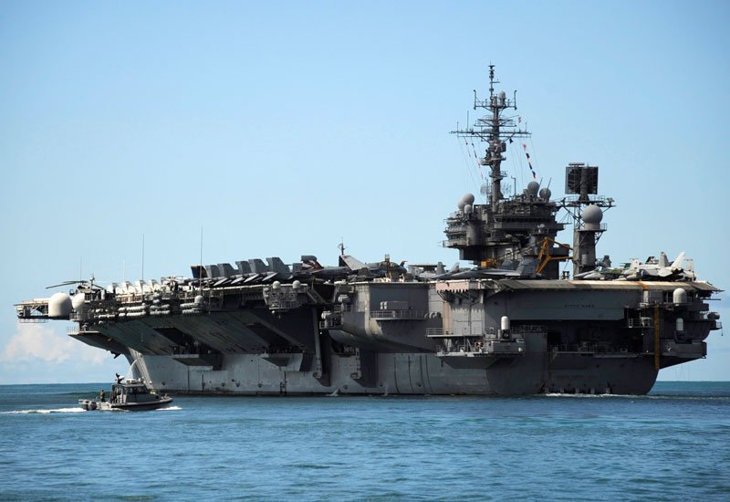 Uss Kitty Hawk Cv63 12 A4 Photo Print