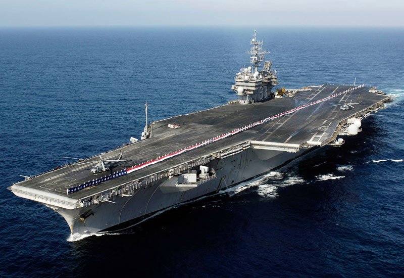 Uss Kitty Hawk Cv63 13 A4 Photo Print
