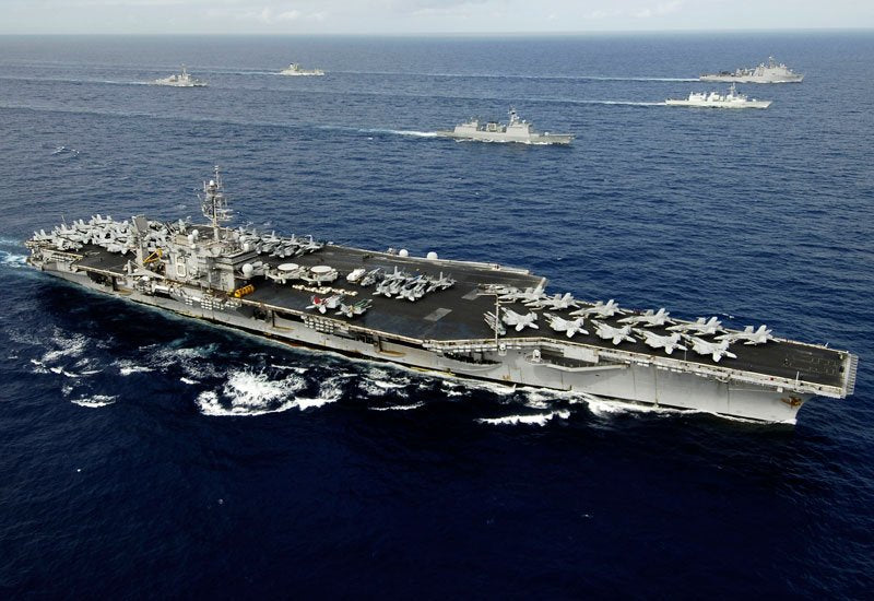 Uss Kitty Hawk Cv63 16 A4 Photo Print