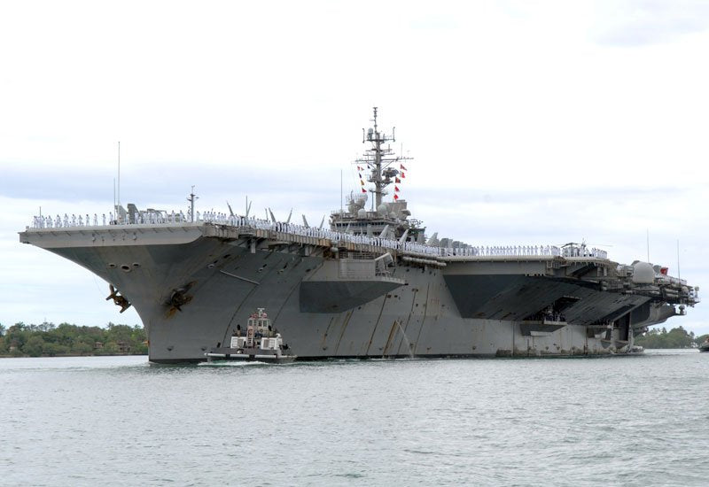 Uss Kitty Hawk Cv63 2 A4 Photo Print