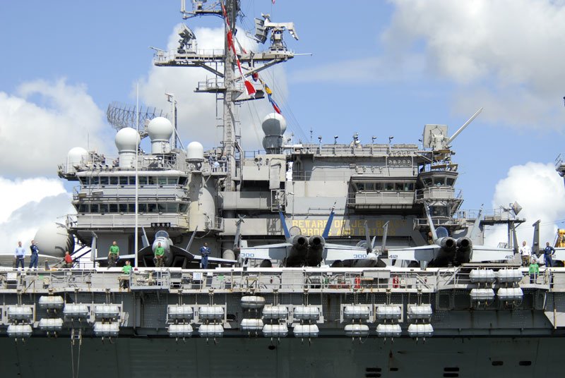 Uss Kitty Hawk Cv63 3 A4 Photo Print