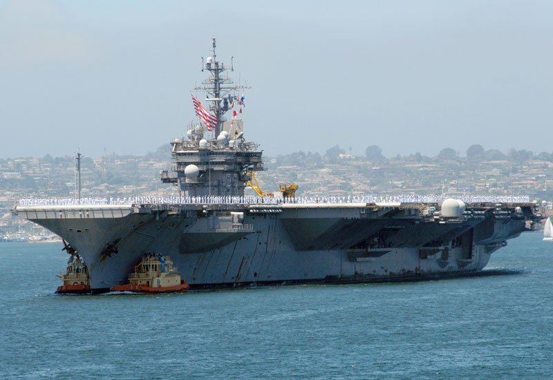 Uss Kitty Hawk Cv63 5 A4 Photo Print
