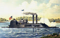Uss Lafayette 1848 Ironclad Steamer A4 Photo Print
