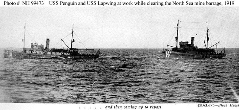 Uss Lapwing Am1 2 A4 Photo Print