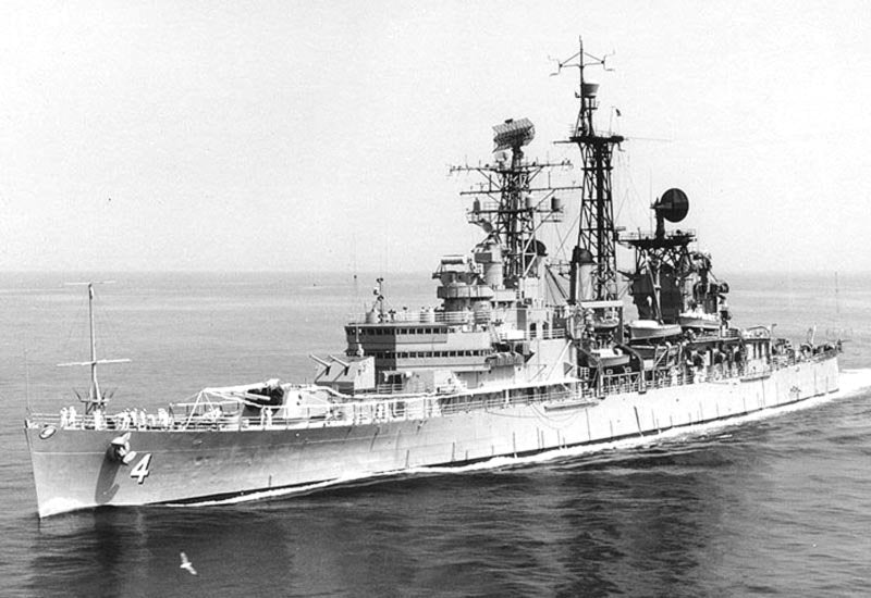 Uss Little Rock Cl92 Light Cruiser United States A4 Photo Print
