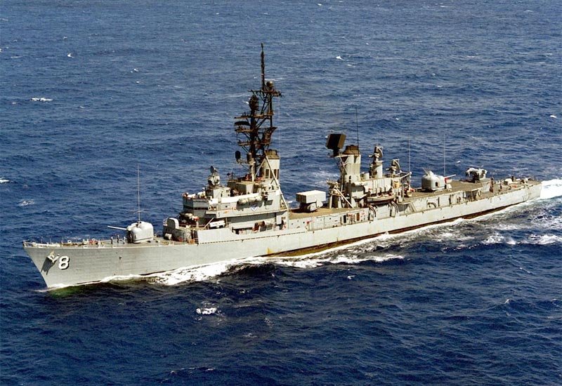 Uss Lynde Mccormick Ddg8 A4 Photo Print