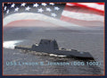 Uss Lyndon B Johnson Ddg1002 A4 Photo Print