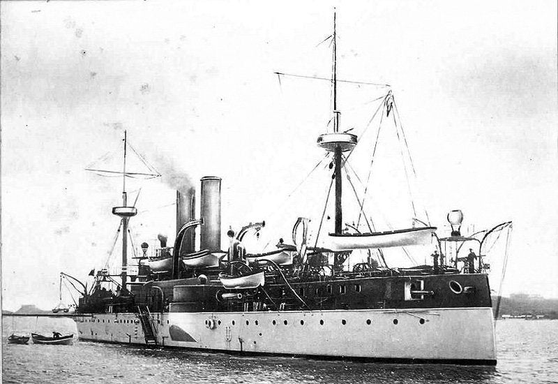 Uss Maine Acr1 A4 Photo Print