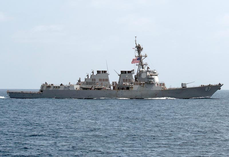 Uss Mason Ddg87 Guided Missile Destroyer United States A4 Photo Print