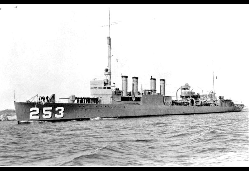 Uss Mccalla Dd253 Destroyer Warship United States A4 Photo Print