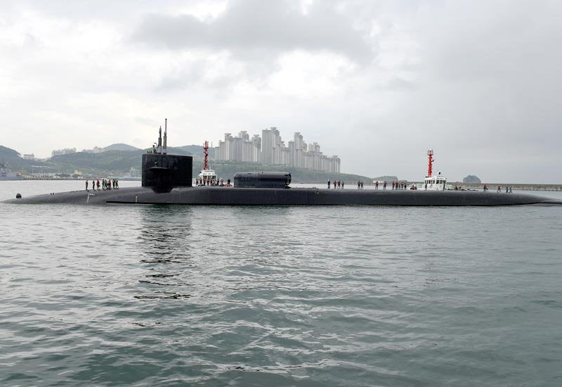 Uss Michigan Ssgn 727 Nuclear Attack Submarine United States 2 A4 Photo Print